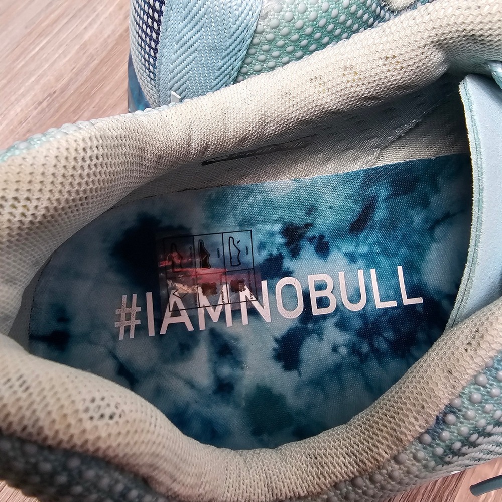 NOBULL Outwork SuperFabric Men 10 Women 11.5 Shoes Blue Tie Dye Artic Camo Gym - Picture 6 of 11